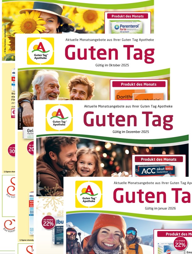 Flyer der Sonnen-Apotheke